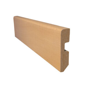 RODAPIÉ MDF CHAPADO MADERA DE HAYA BARNIZADO