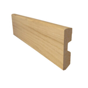 RODAPIÉ MDF CHAPADO MADERA DE ROBLE BARNIZADO