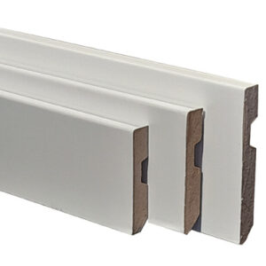 ZÓCALO DM FORRADO PVC BLANCO