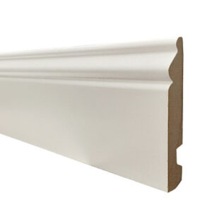 ZÓCALO DM FORRADO PVC BLANCO MOLDURA INGLESA